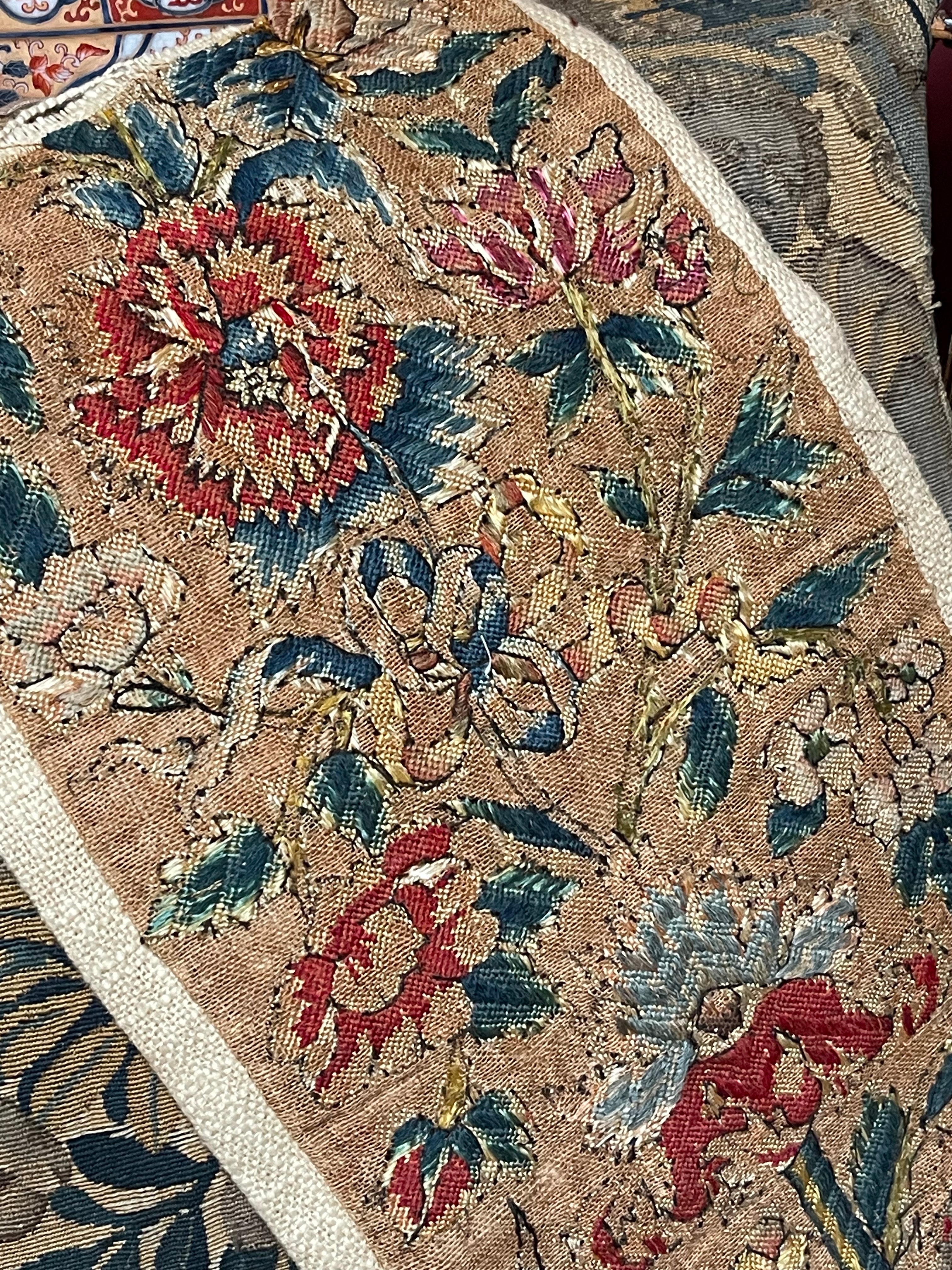 17th Century Needlework Panel