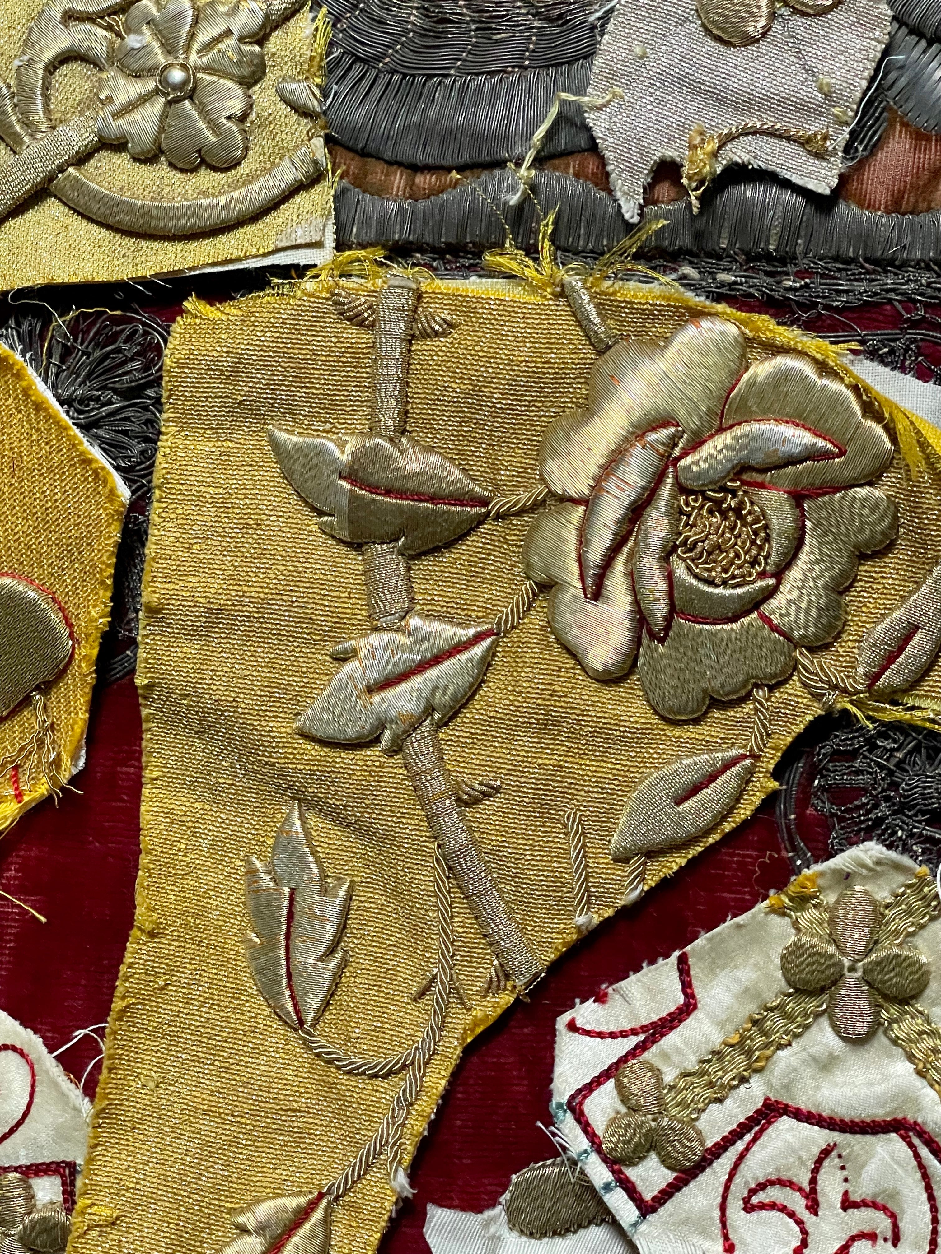 Antique Gold Metallic Applique Project Group