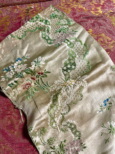 18th Century Lyon Silk Brocade