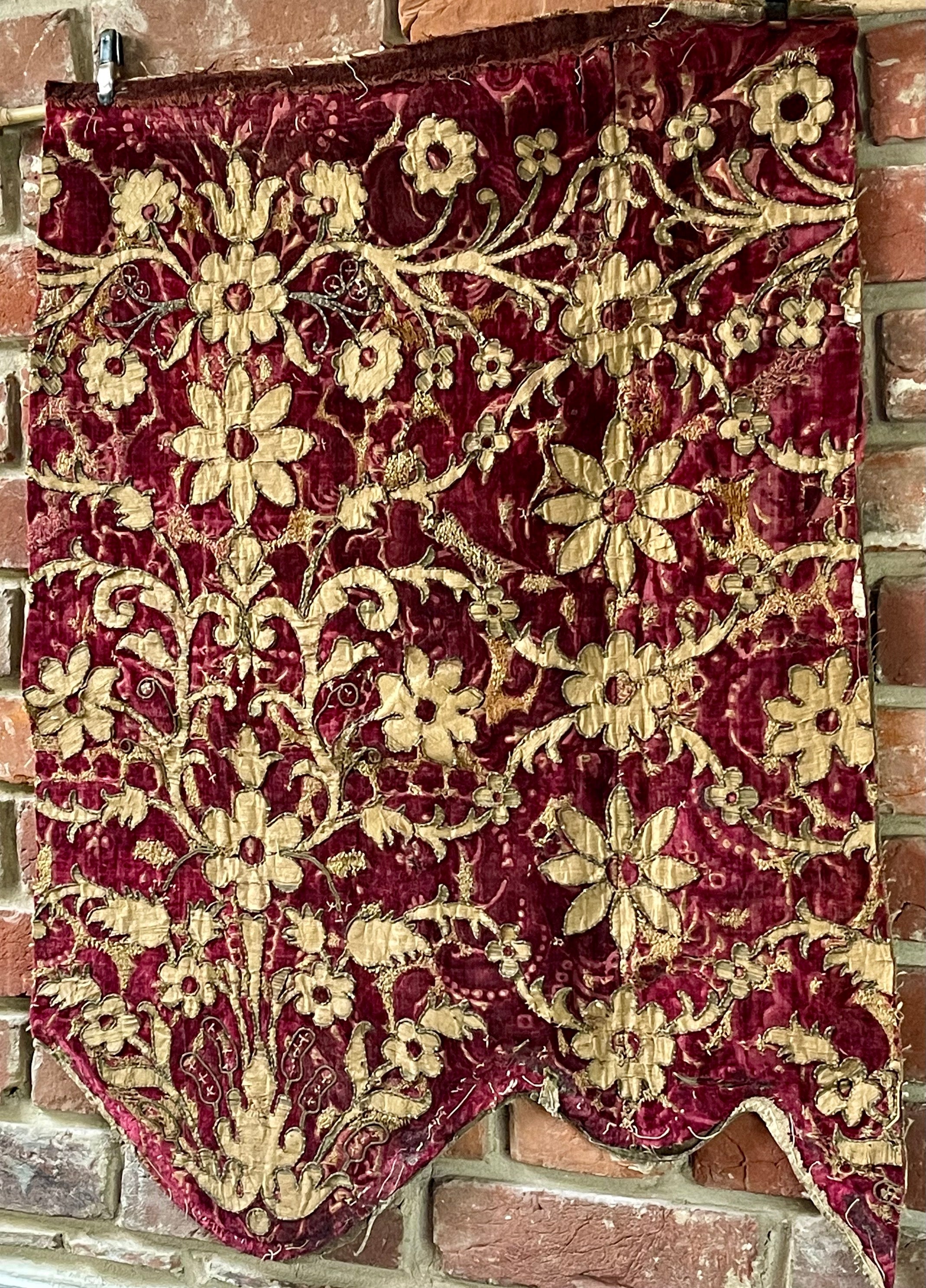 Renaissance Velvet Panel