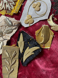 Antique Gold Metallic Applique Project Group