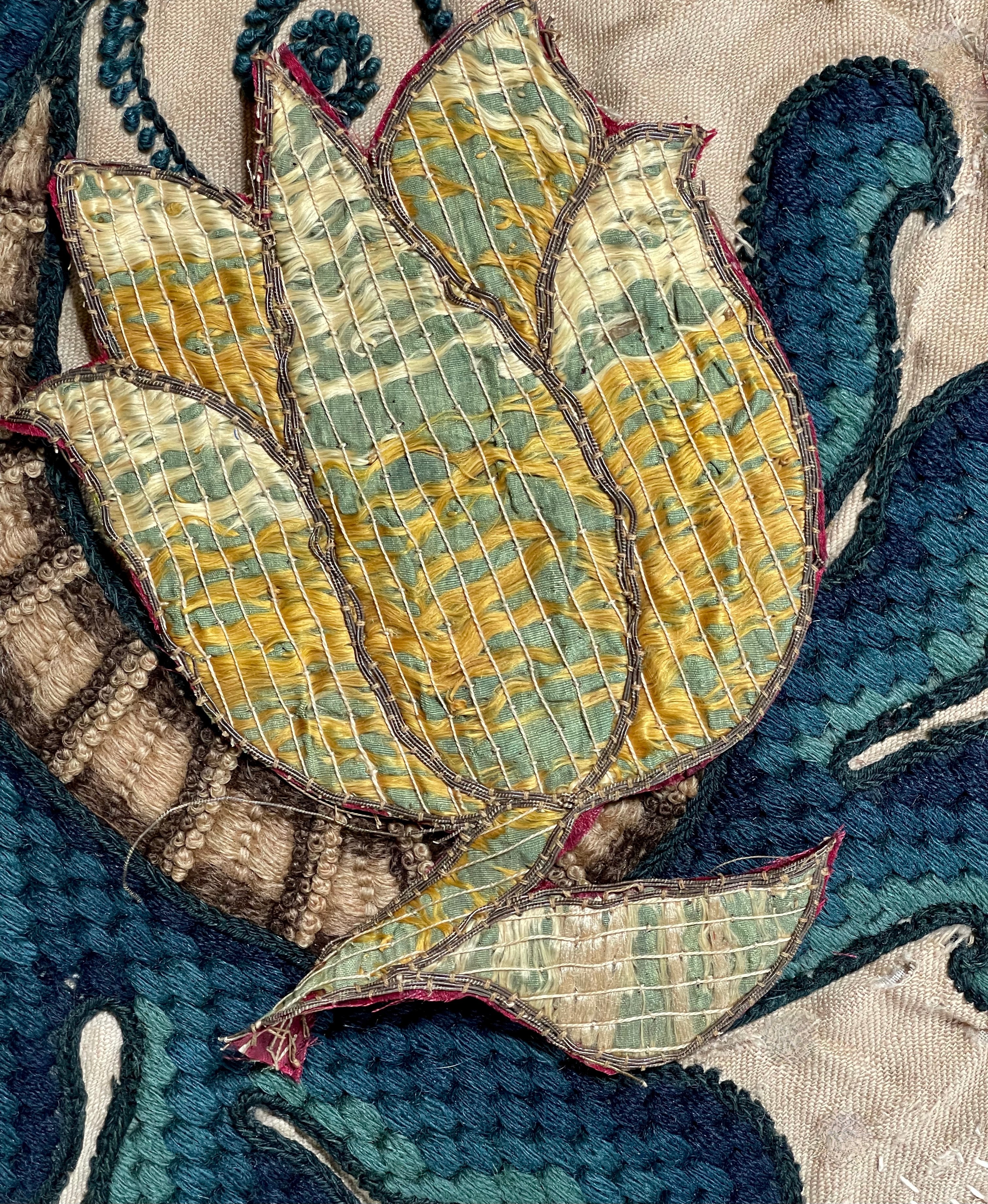 17th Century Needlework Tulip