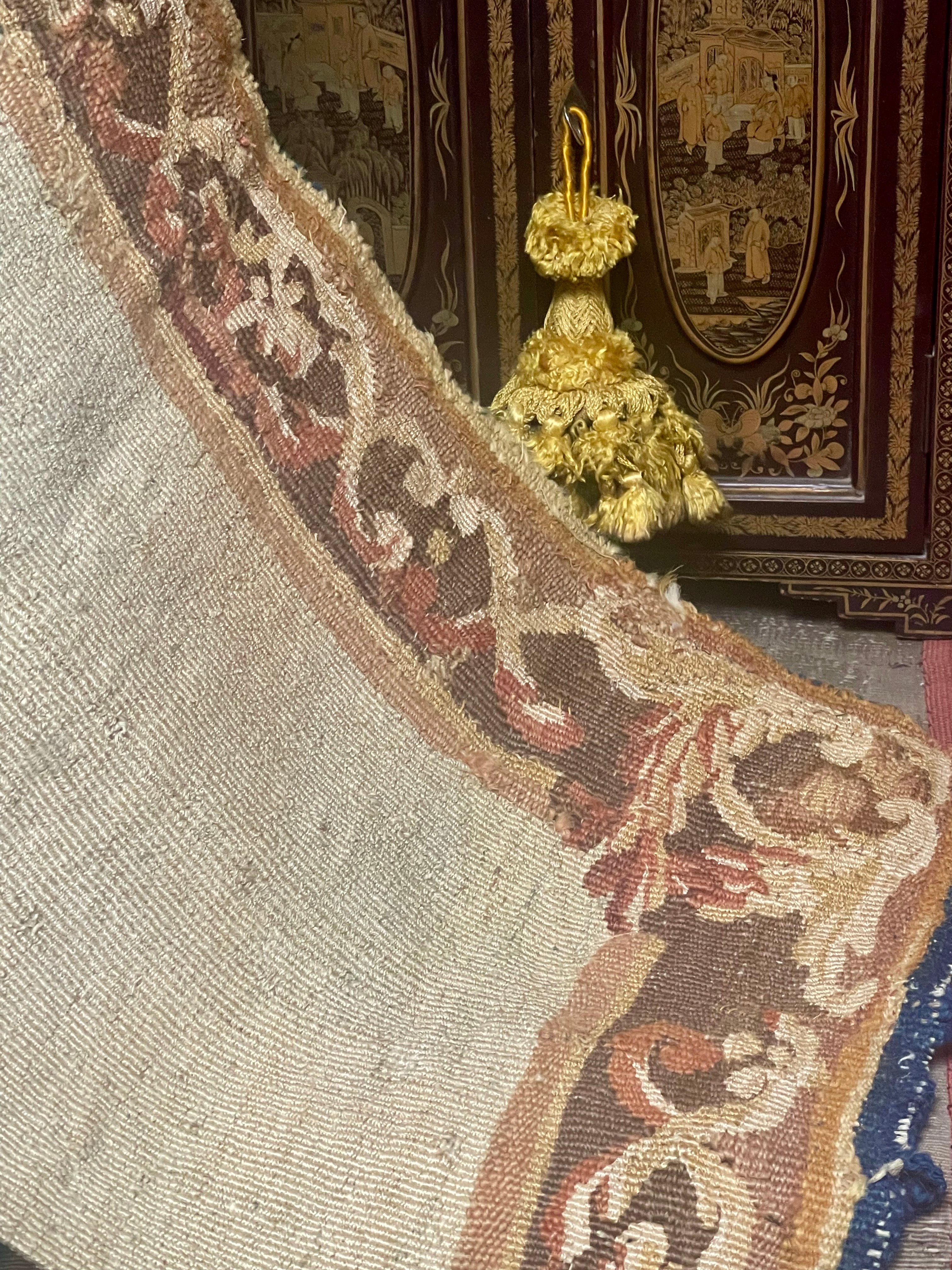 17th Century French Aubusson Tapestry Panel