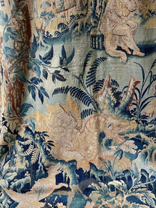 17th Century Flemish Tapestry  DRAGONS