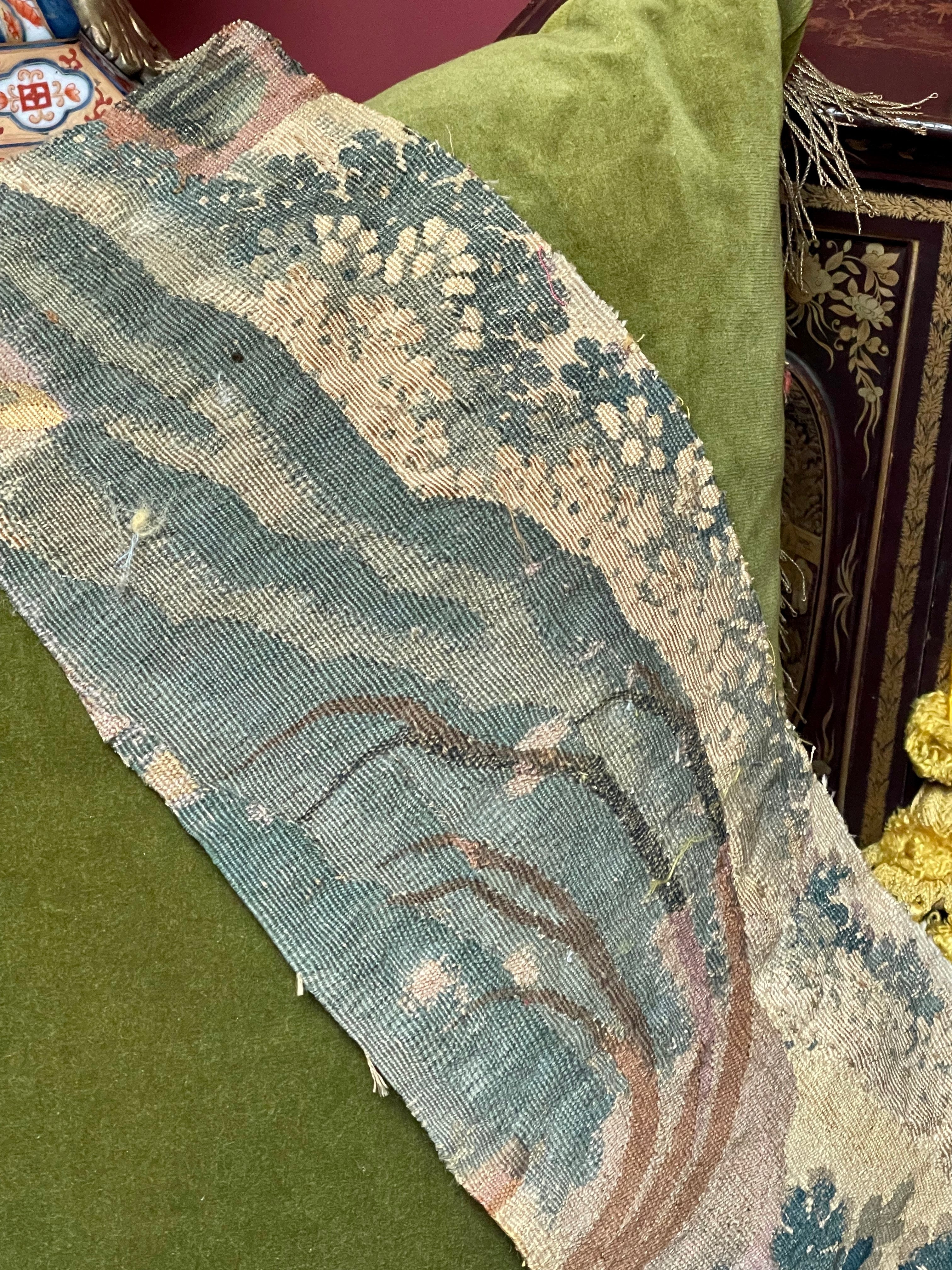 17th Century French Aubusson Tapestry Project Panel