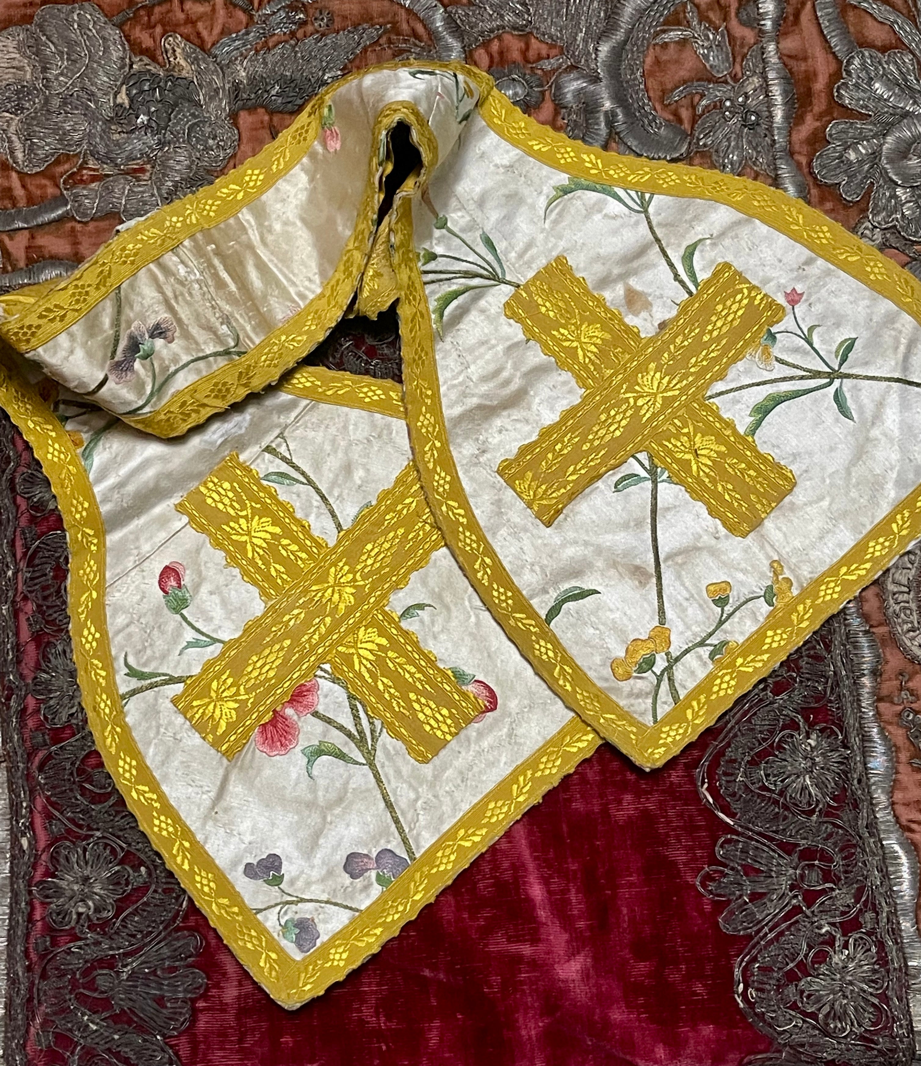 Antique Maniple Chinese Embroidered Silk