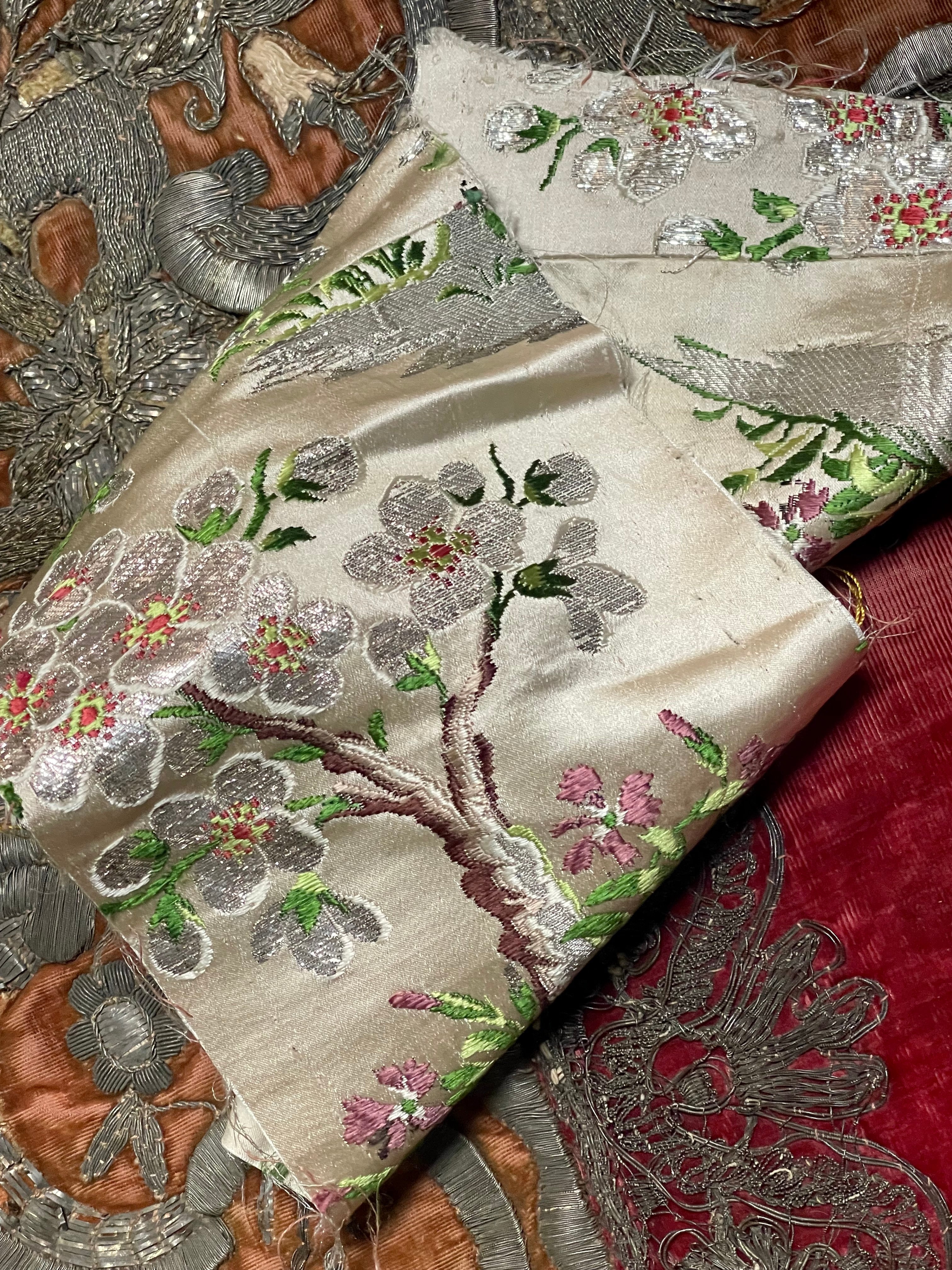 18th Century Lyon Silk Brocade