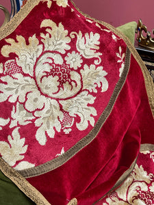 Antique Velvet Table Runner