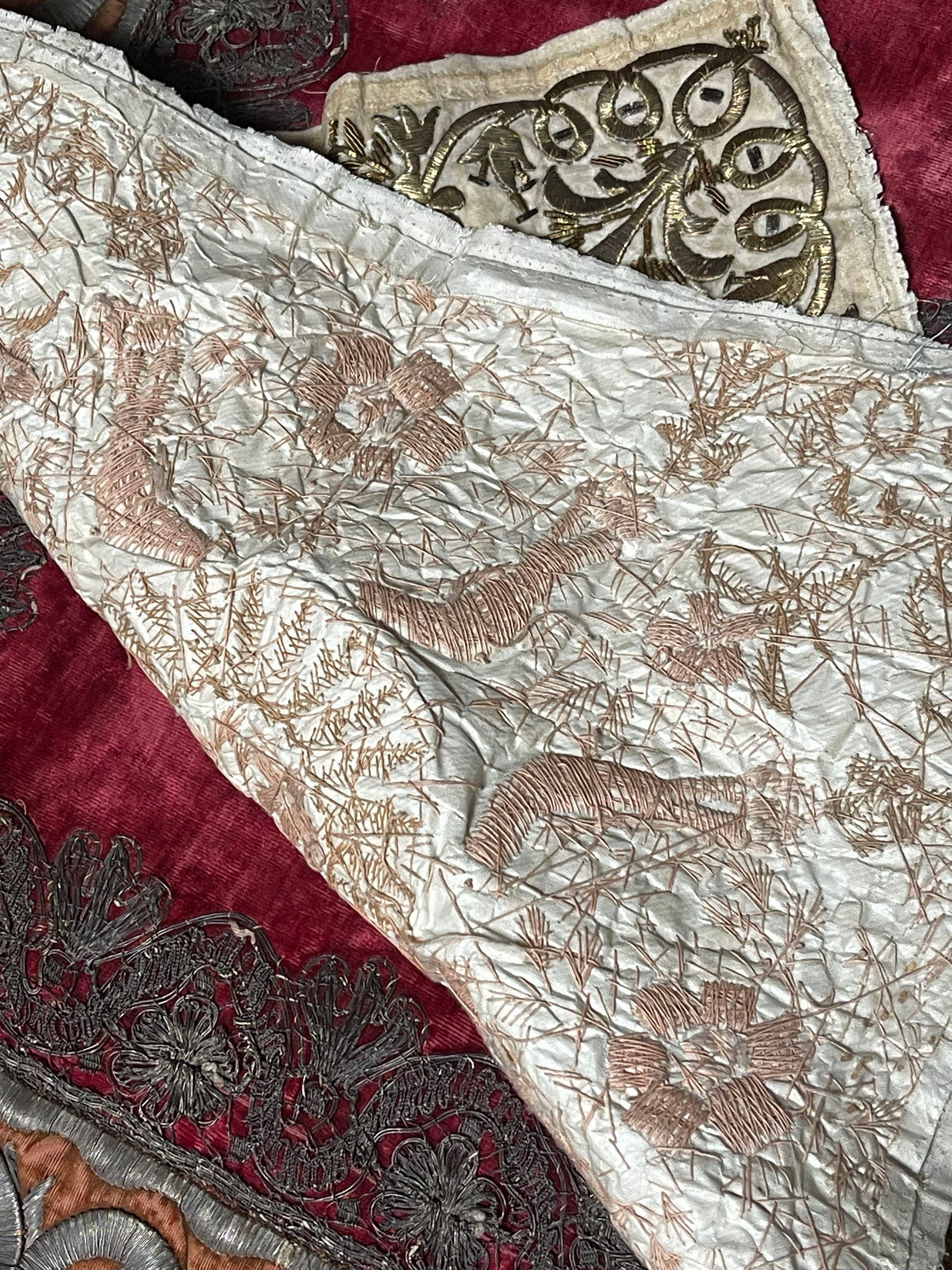 Antique Ottoman Gold Metal Embroidery