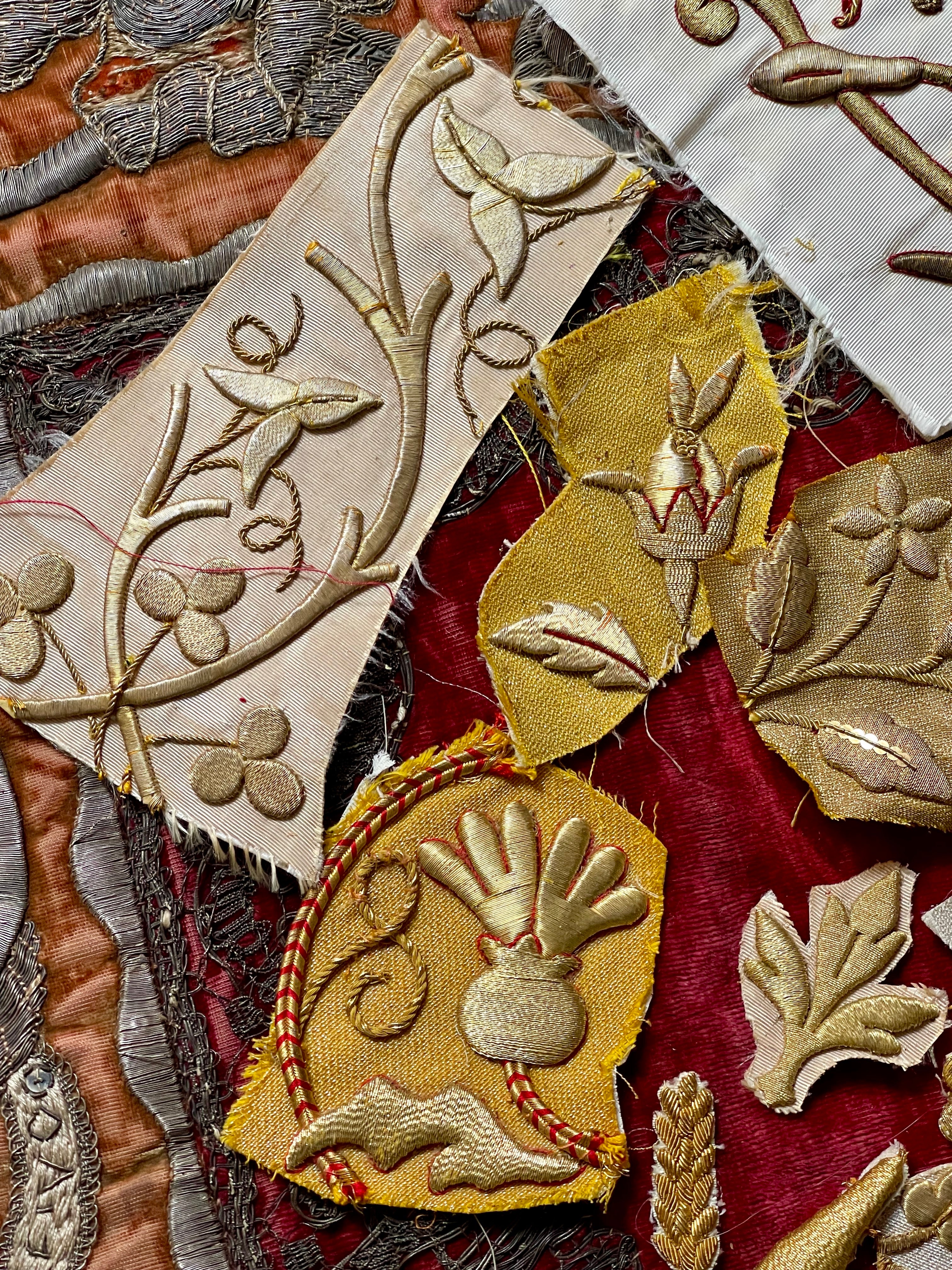 Antique Metallic Applique Project Group