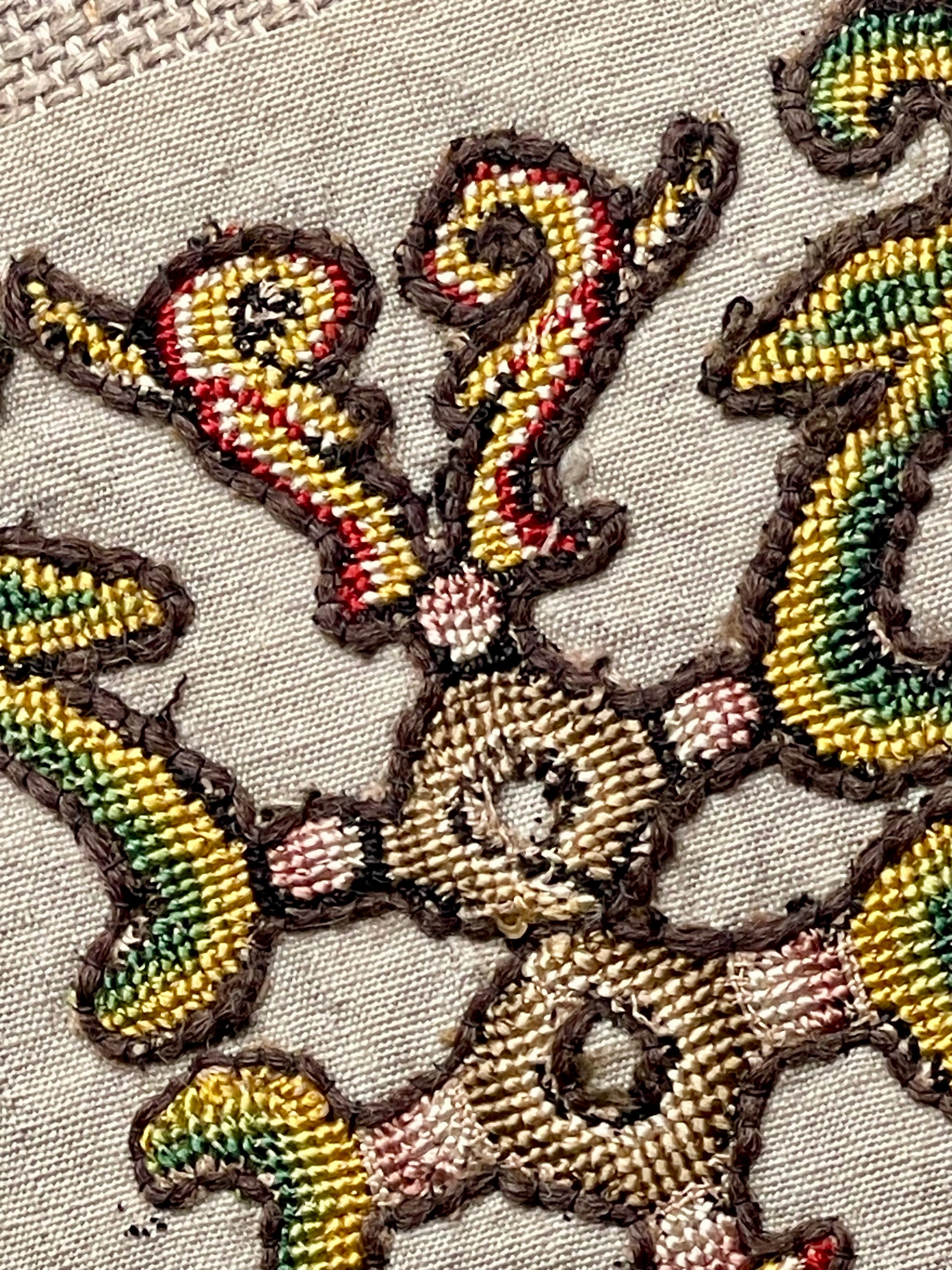 17th Century English Needlework Slip