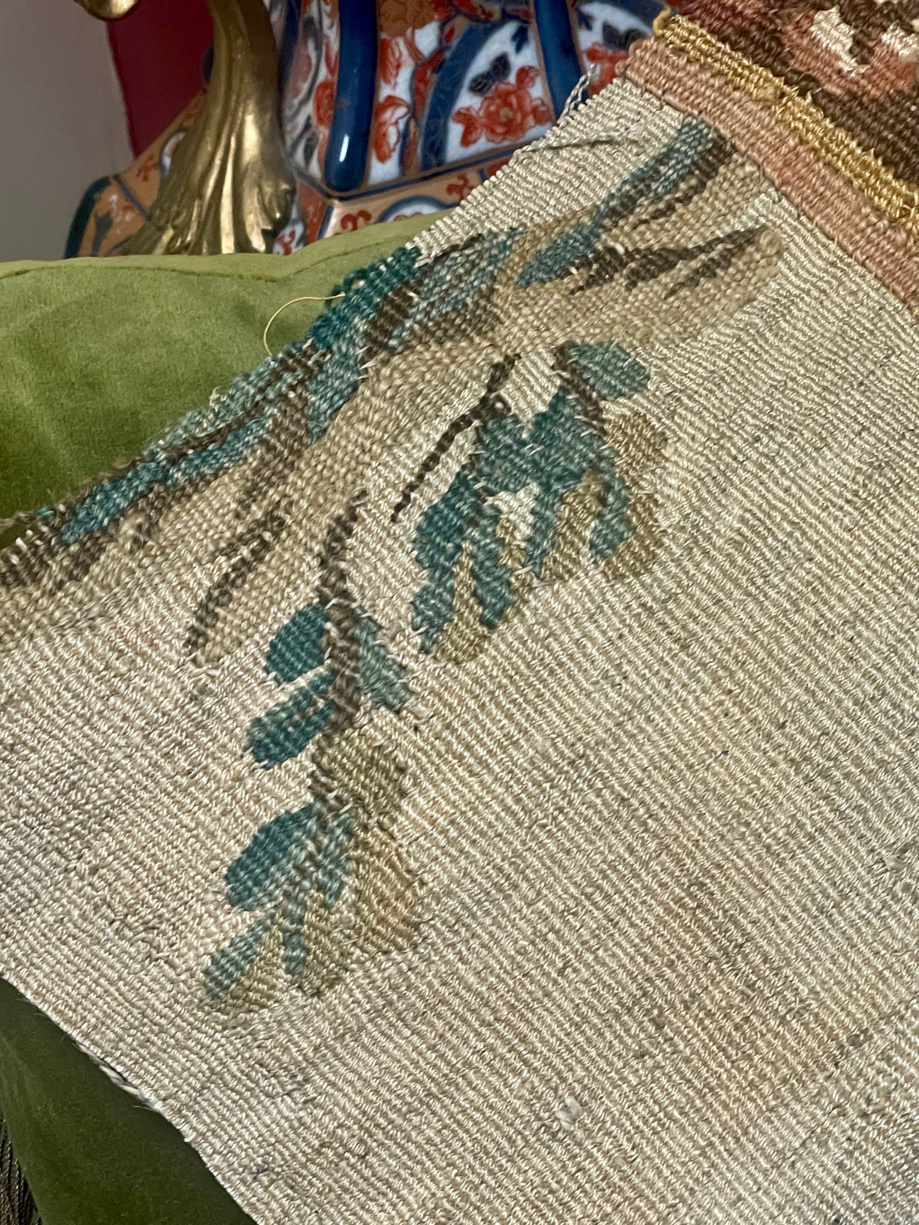 17th Century Aubusson Tapestry Panel Chateau