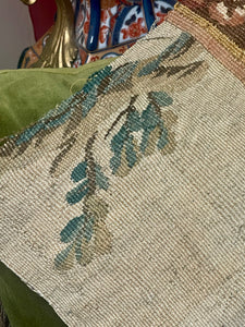 17th Century Aubusson Tapestry Panel Chateau