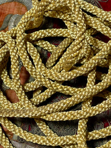 Gold Metallic Rope Braid 400cm long