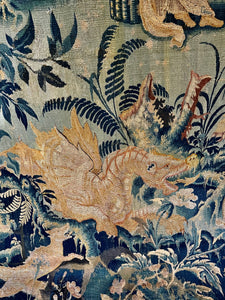 17th Century Flemish Tapestry  DRAGONS