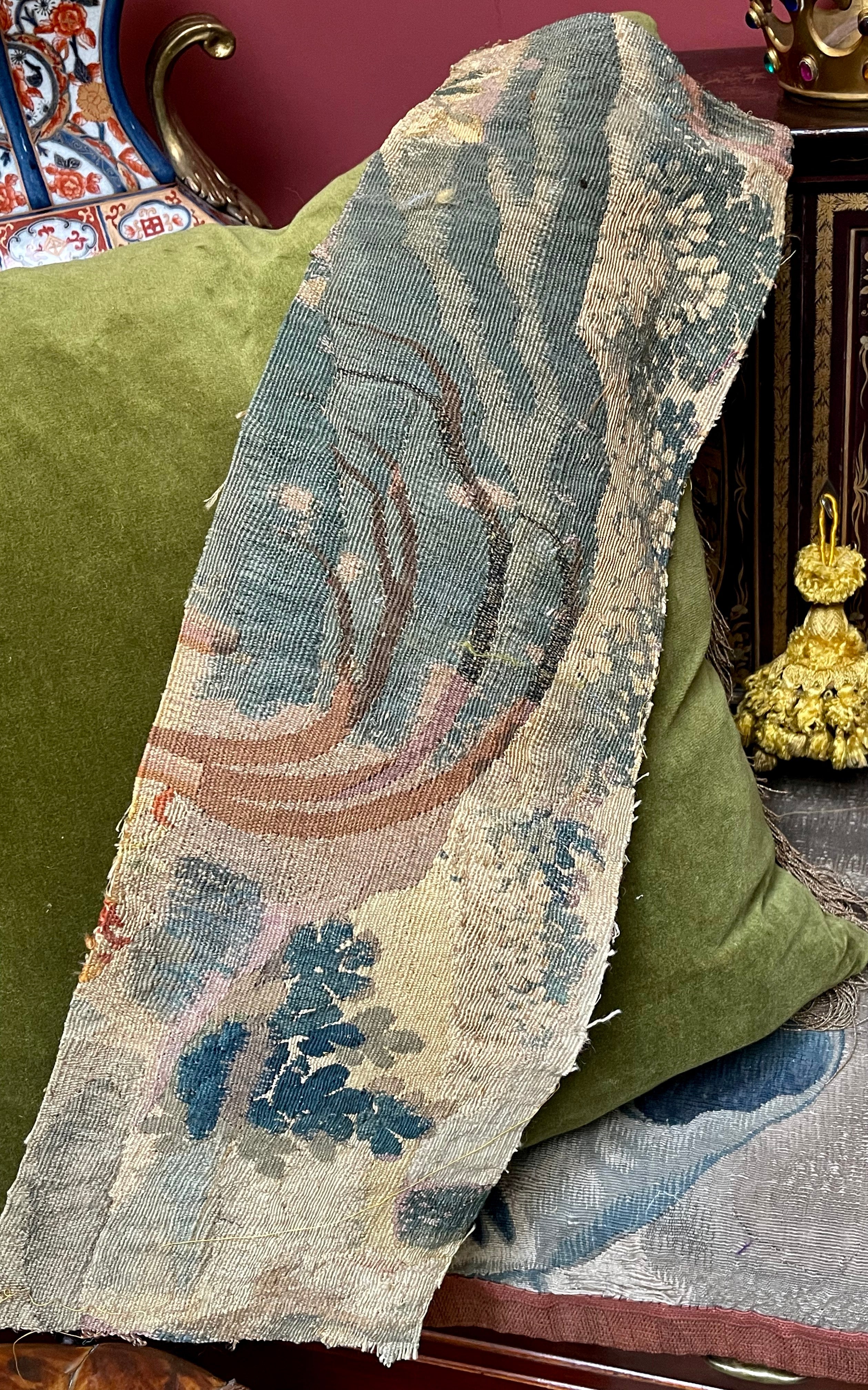 17th Century French Aubusson Tapestry Project Panel