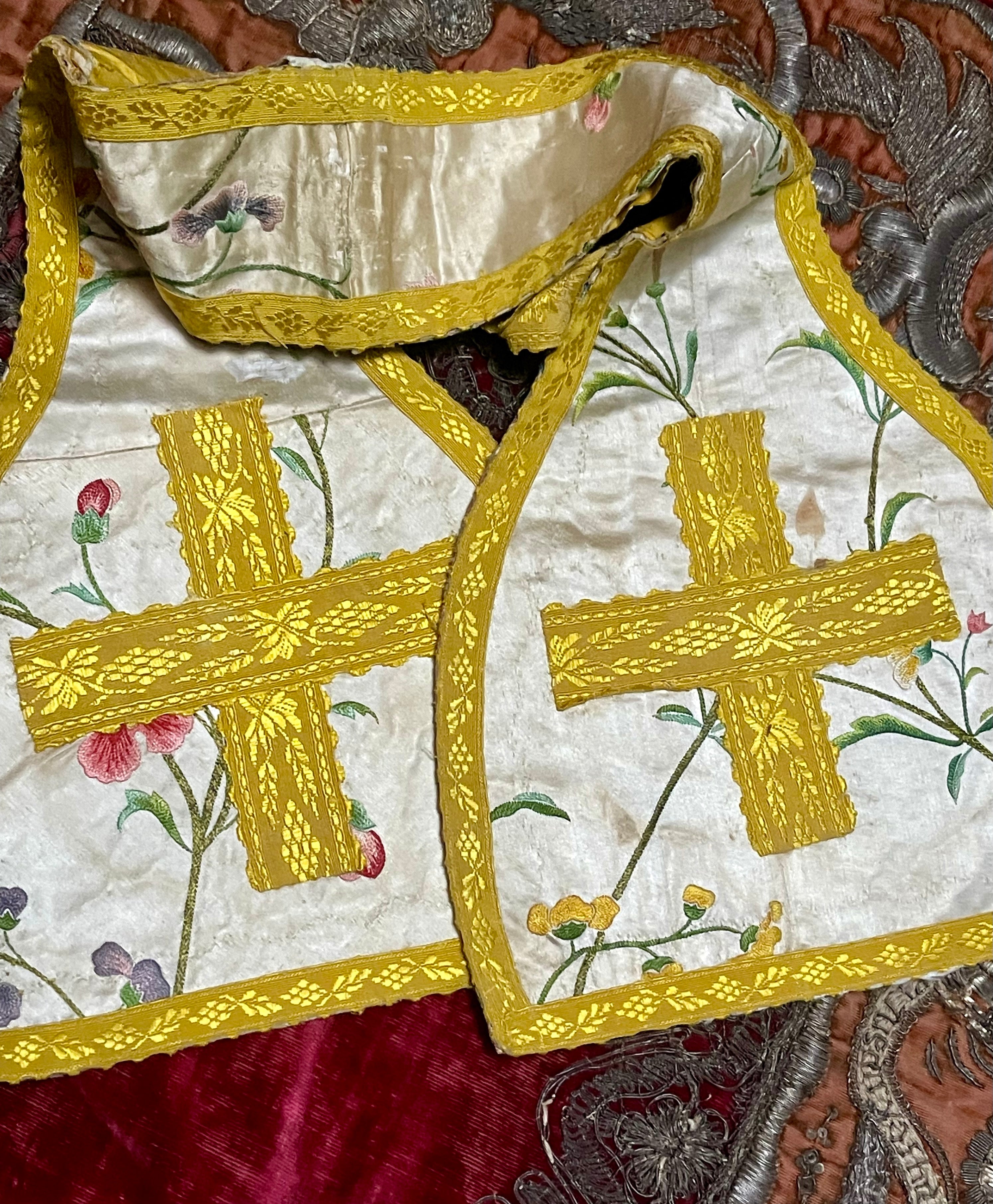 Antique Maniple Chinese Embroidered Silk