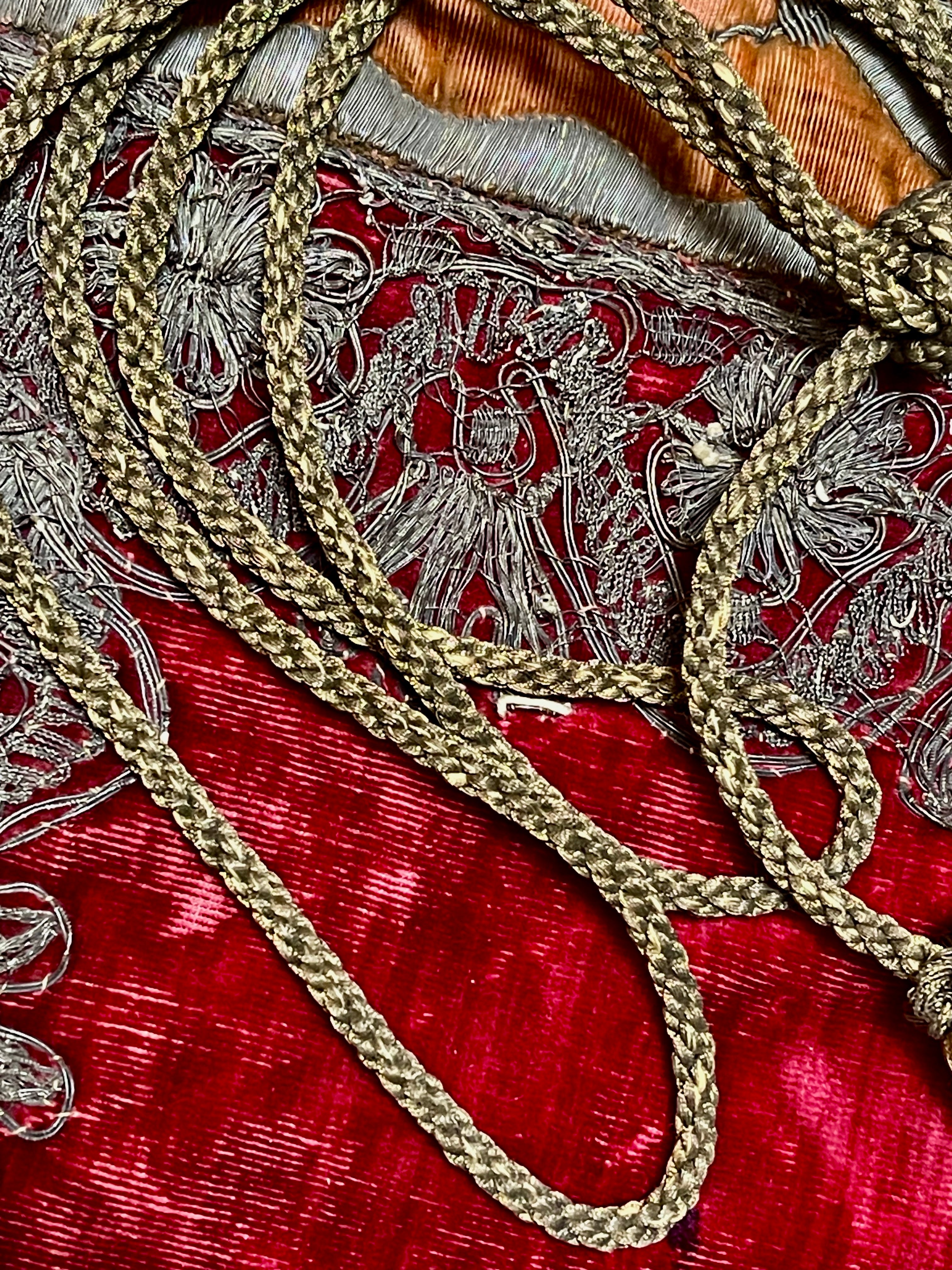 Antique Gold Metallic Tassel Curtain Tieback