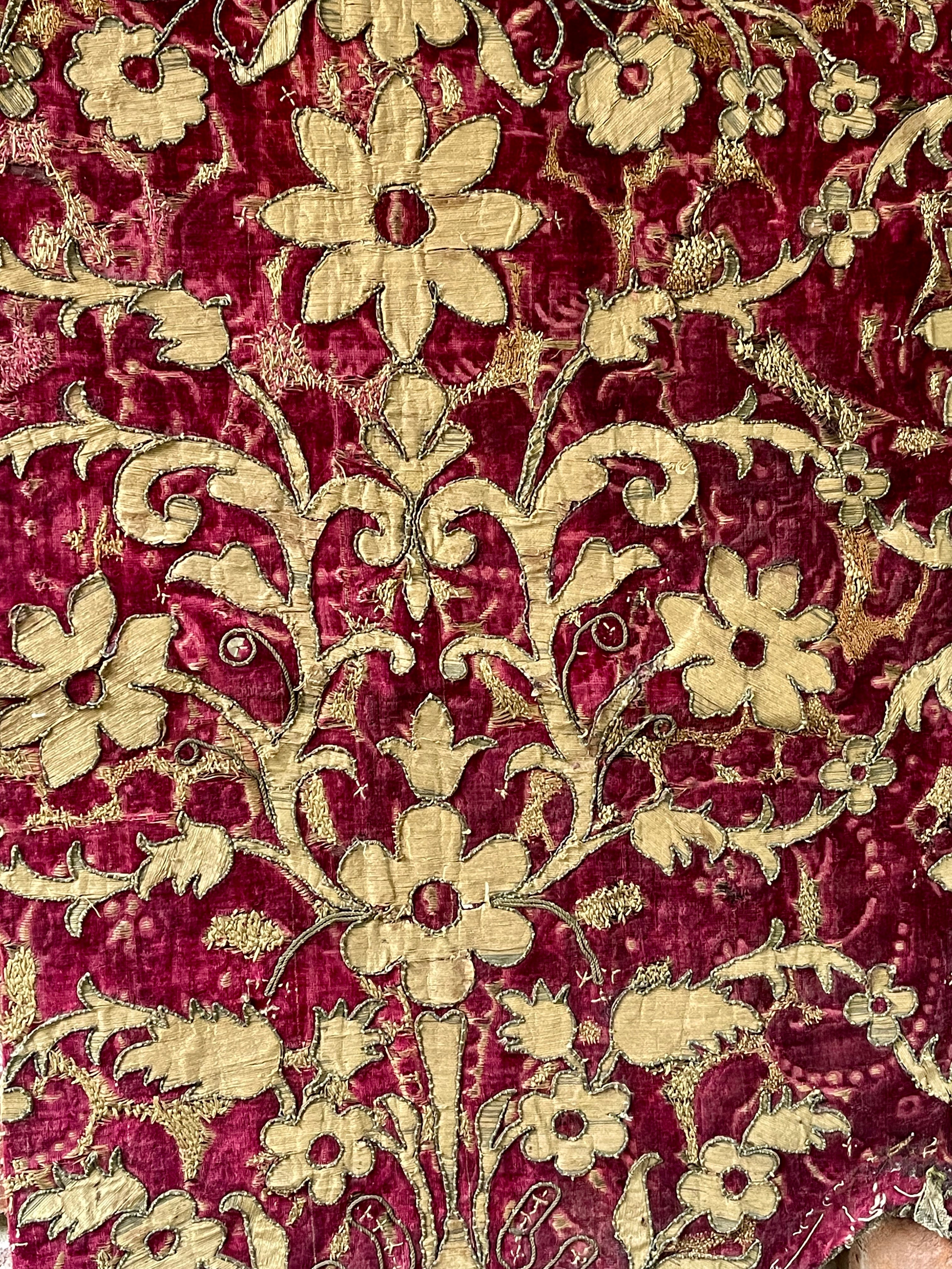 Renaissance Velvet Panel