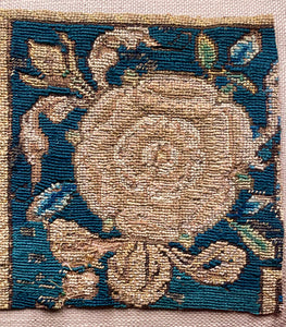 17th Century Needlework Tudor Rose