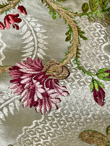 RESERVED FOR M  18th Century Silk Brocade Costume Panel