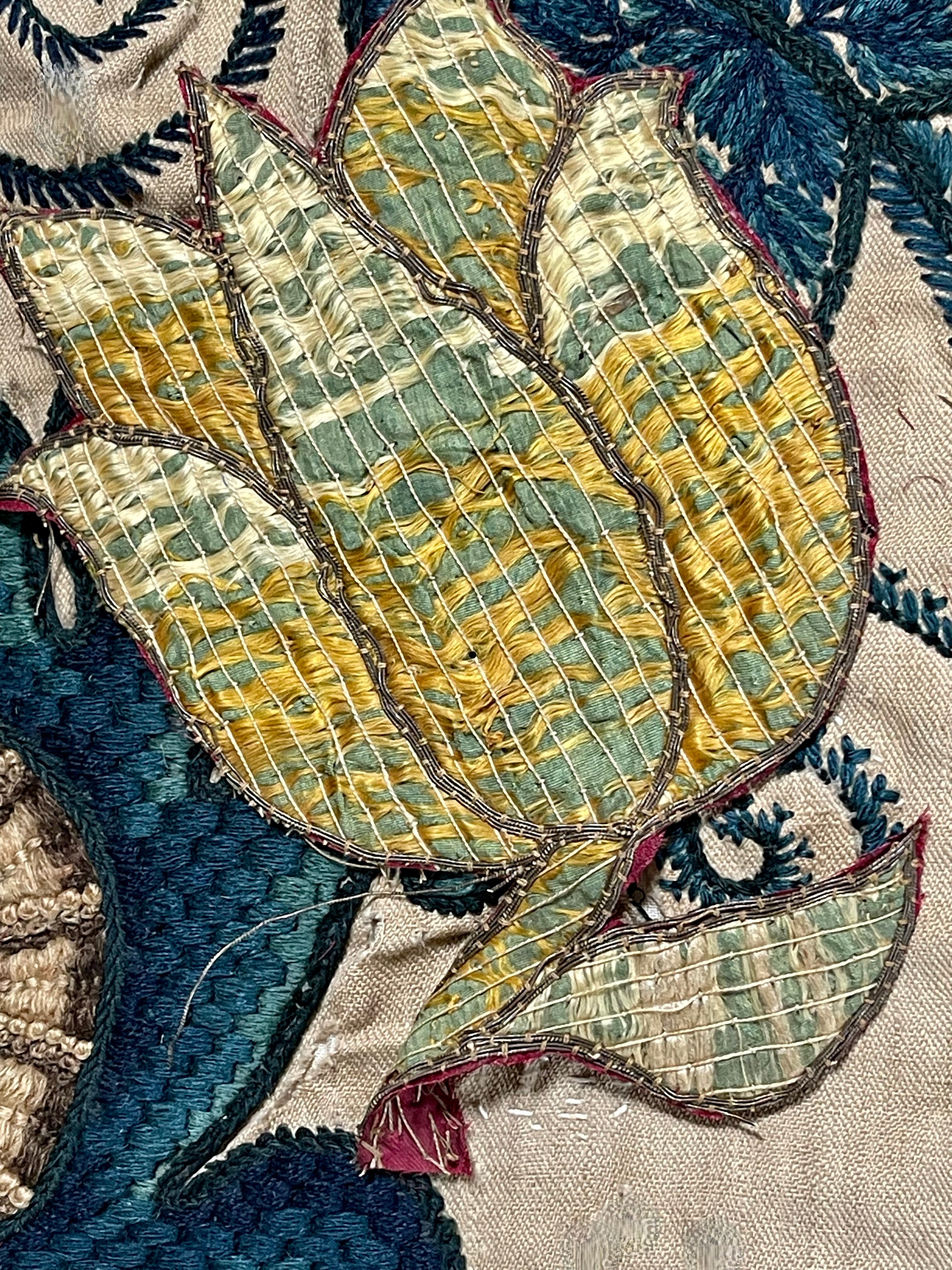 17th Century Needlework Tulip