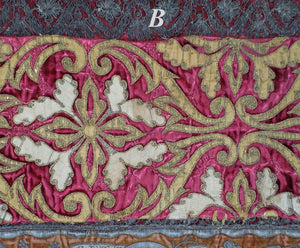 17th Century Venetian Silk Velvet Panel