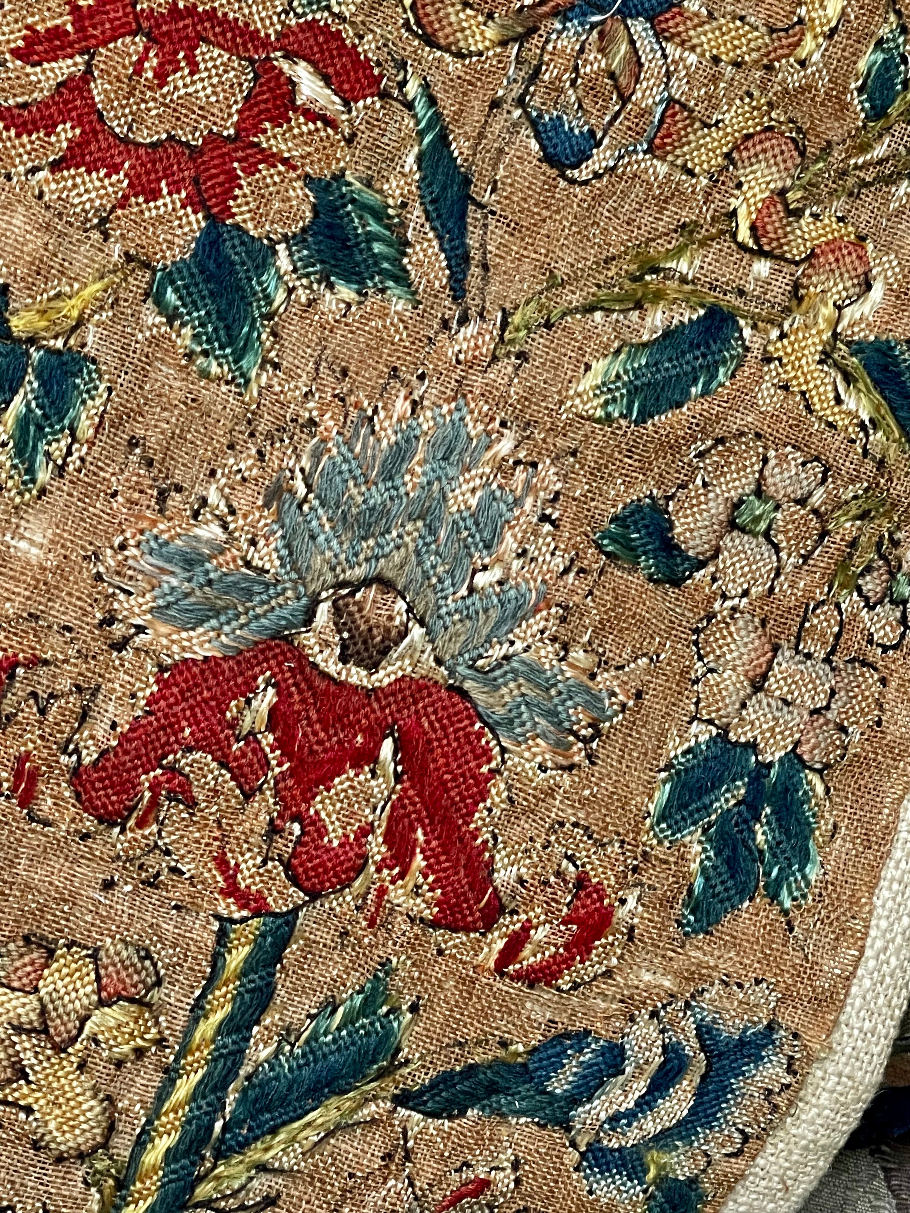 17th Century Needlework Panel