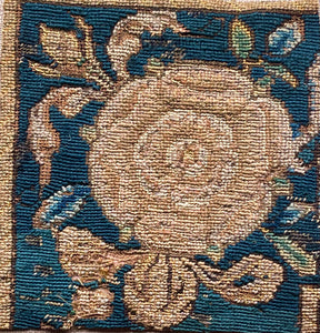17th Century Needlework Tudor Rose