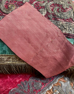 16th Century Venetian Silk Velvet Fragment