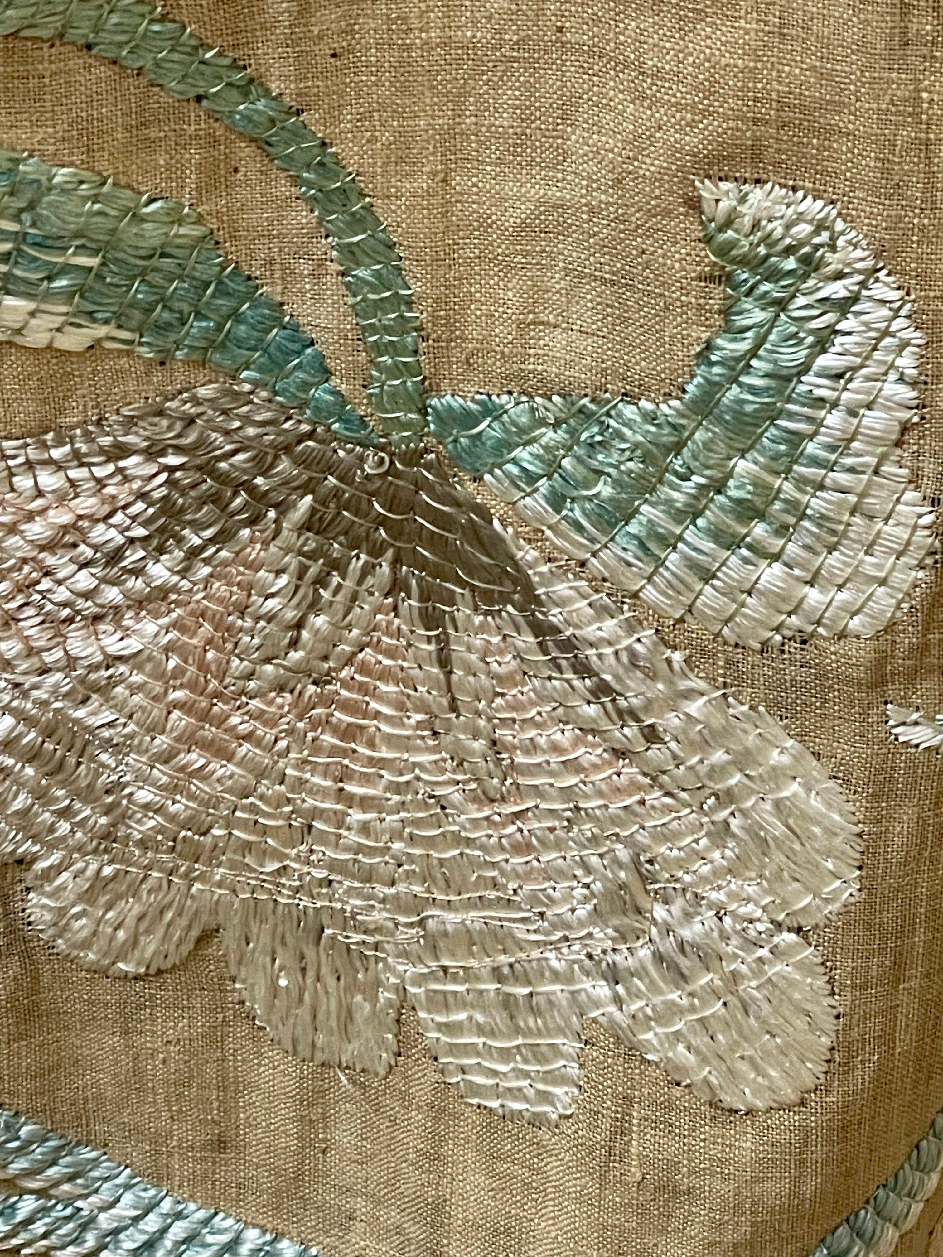 Portuguese Castelo Branco Embroidered Hanging