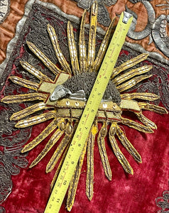Antique Lamb of God Ecclesiastic Applique