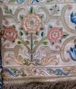 17th Century Embroidery Altar Frontal Valance