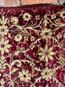 Renaissance Velvet Panel