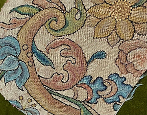 17th Century Needlework Panel