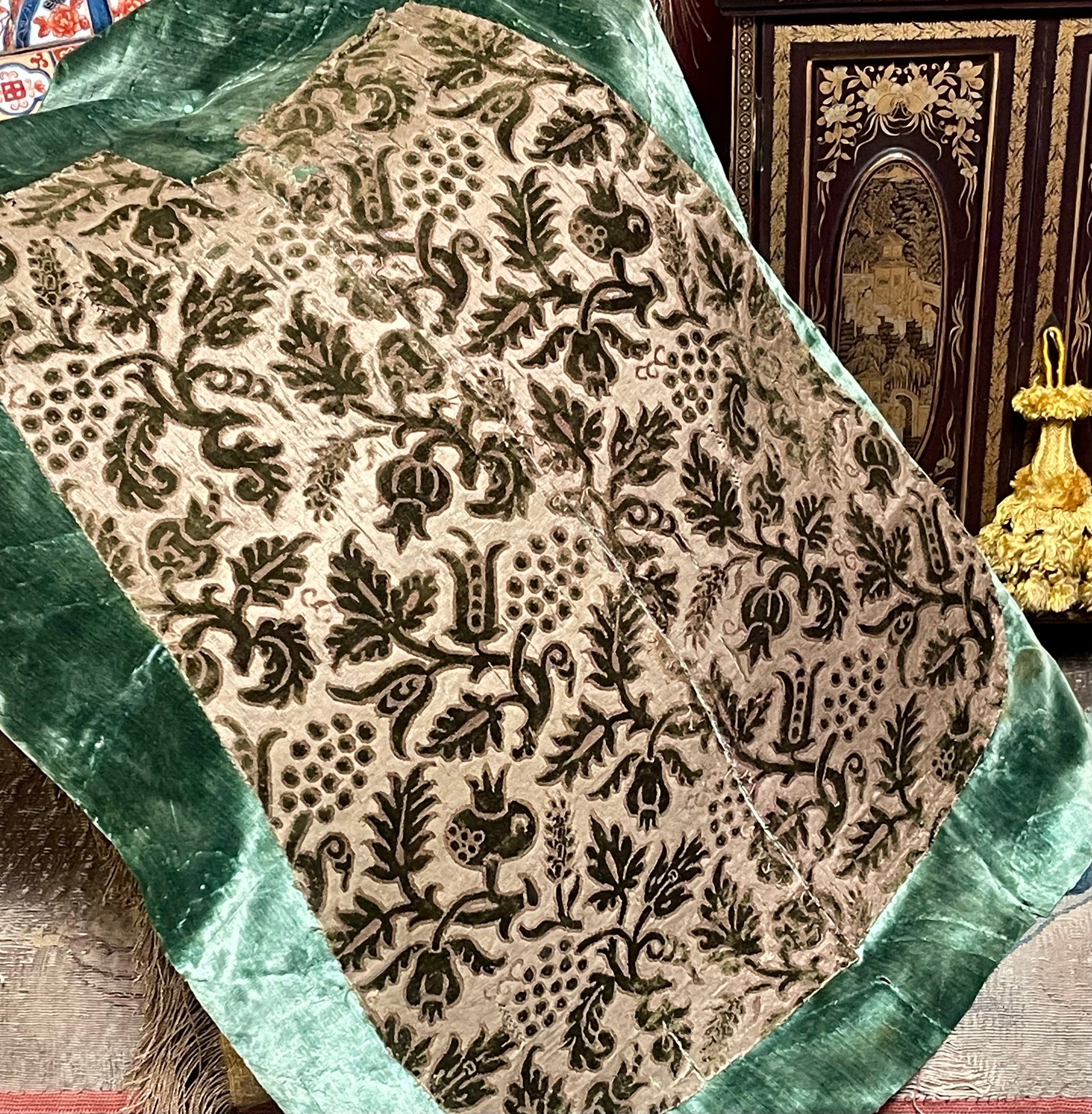 16th Century Velvet Chasuble Front