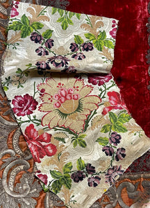 18th Century Lyon Silk Brocade