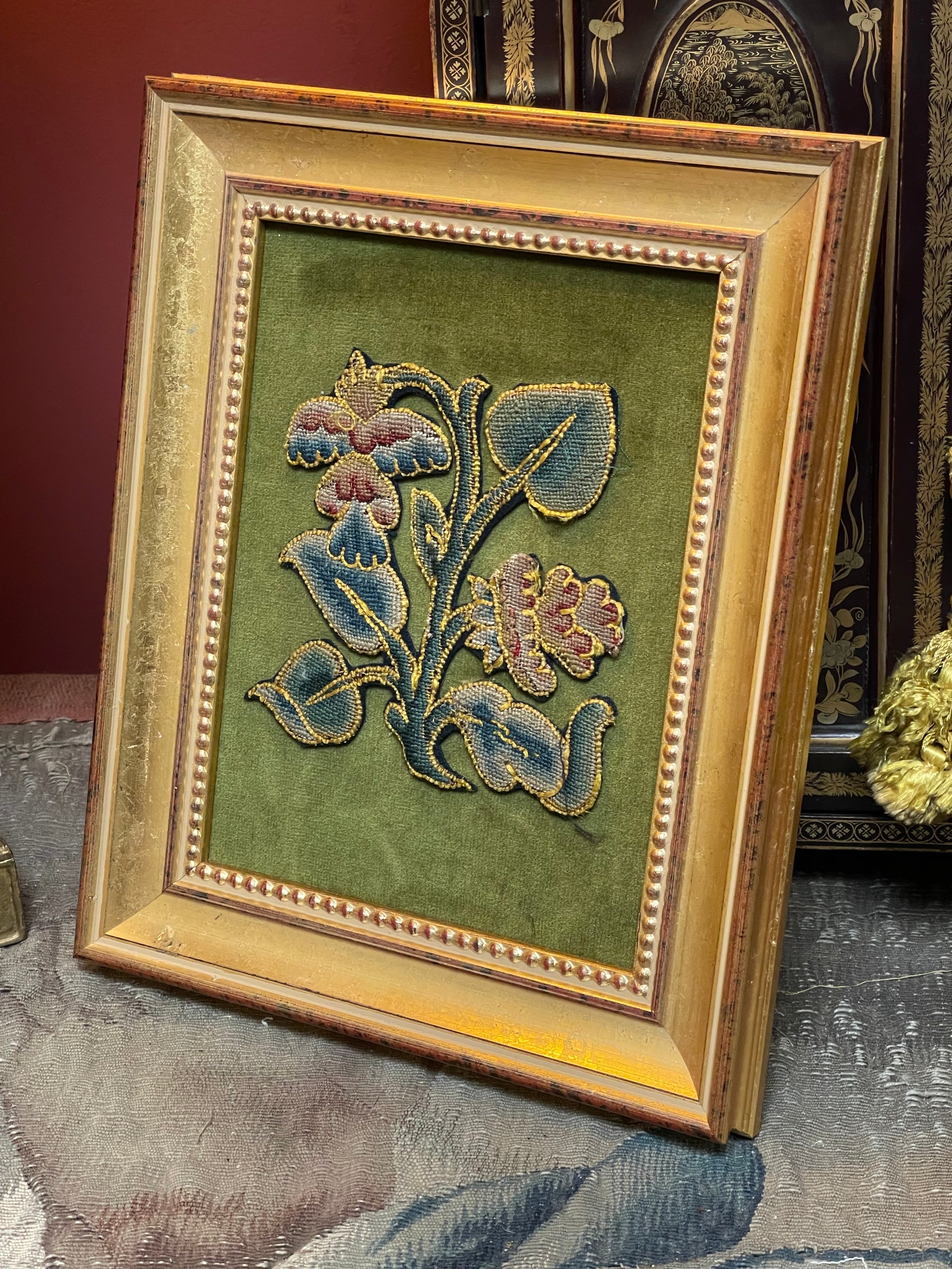 17th Century English Needlework Slip