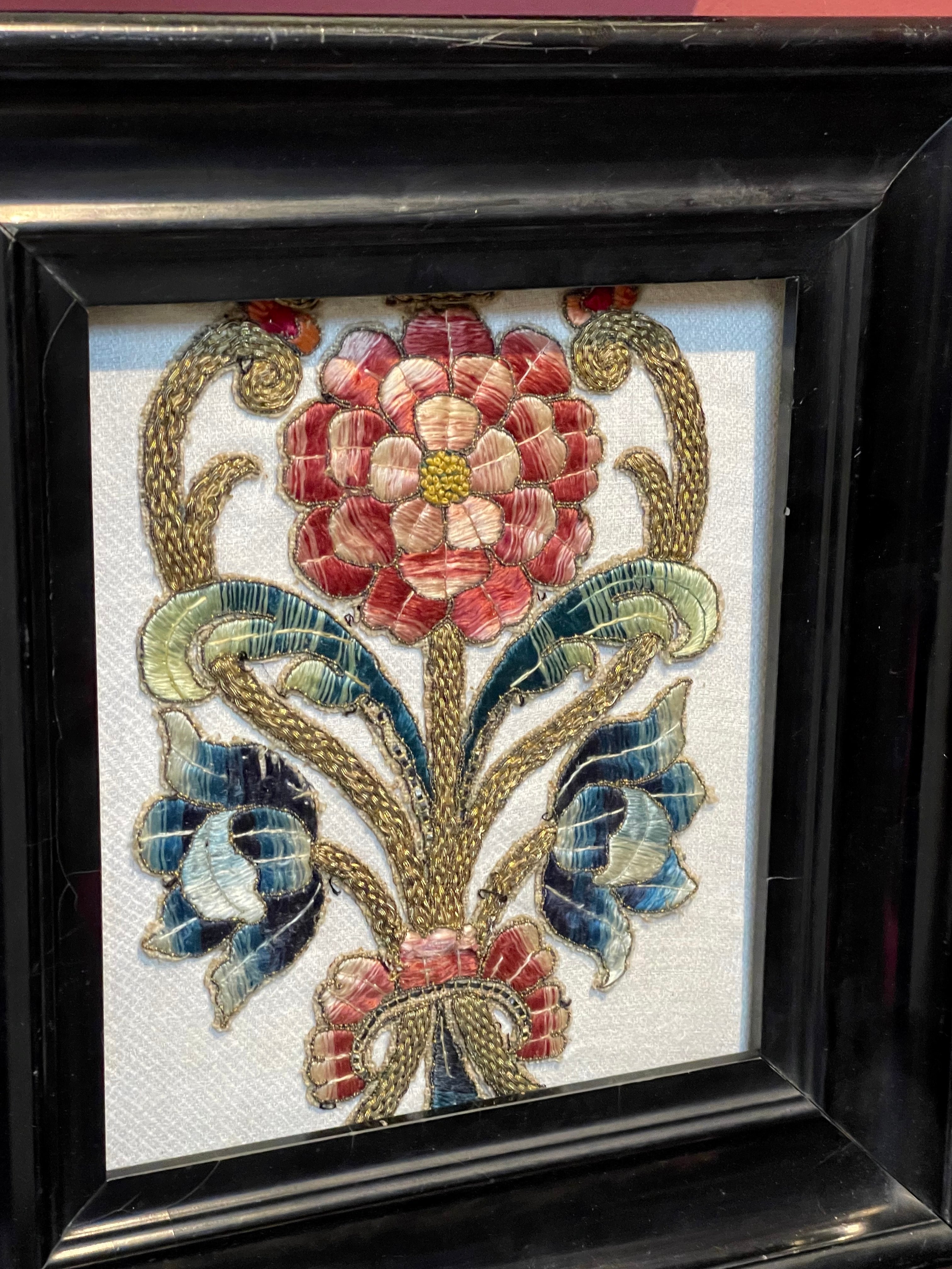 17th Century Italian Needlework Slip