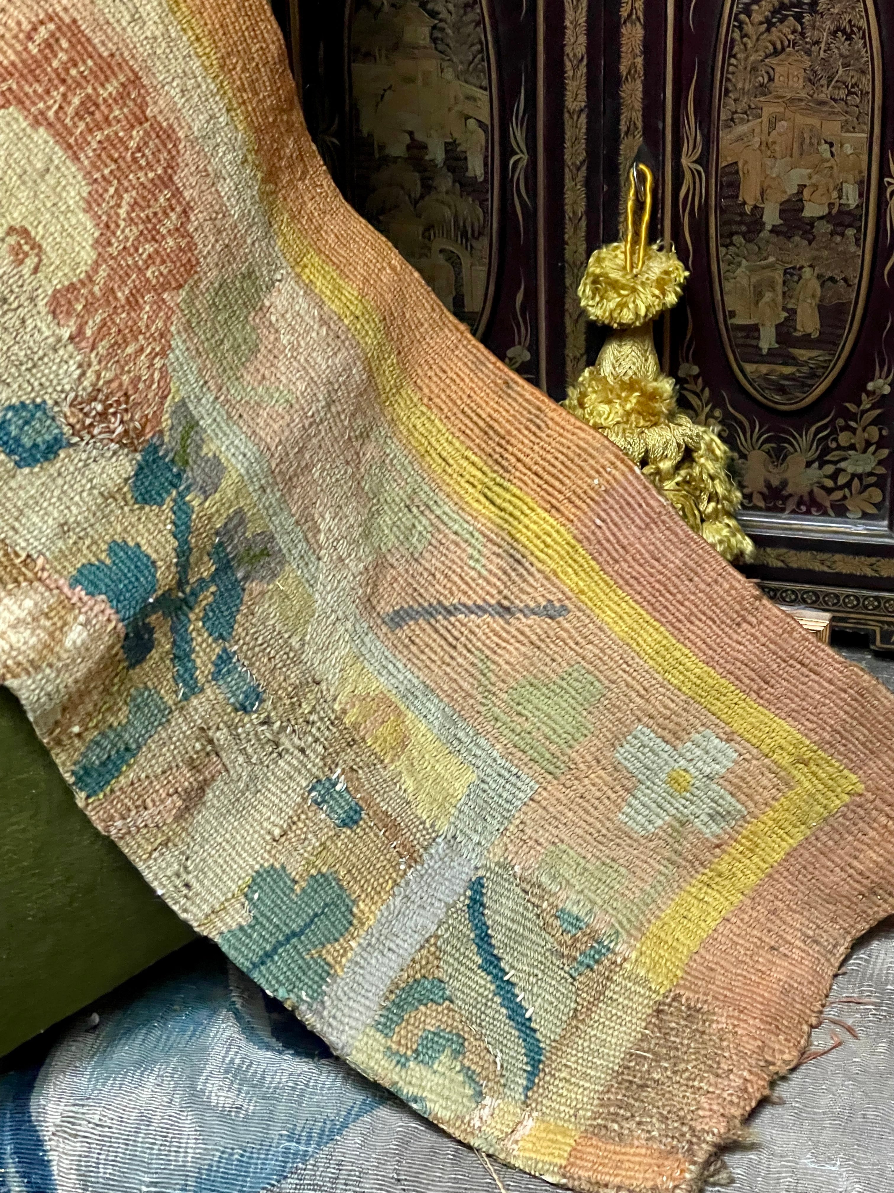 17th Century Flemish Figural Tapestry Panel