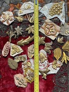 Antique Gold Metallic Appique Project  Group