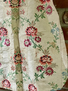 18th Century Silk Brocade