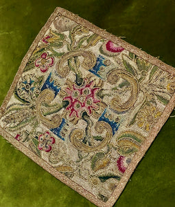 17th Century Needlework Panel