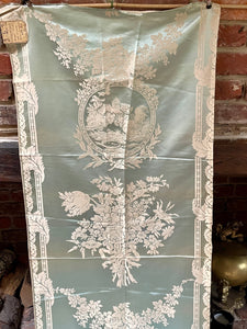 Antique French Silk Panel