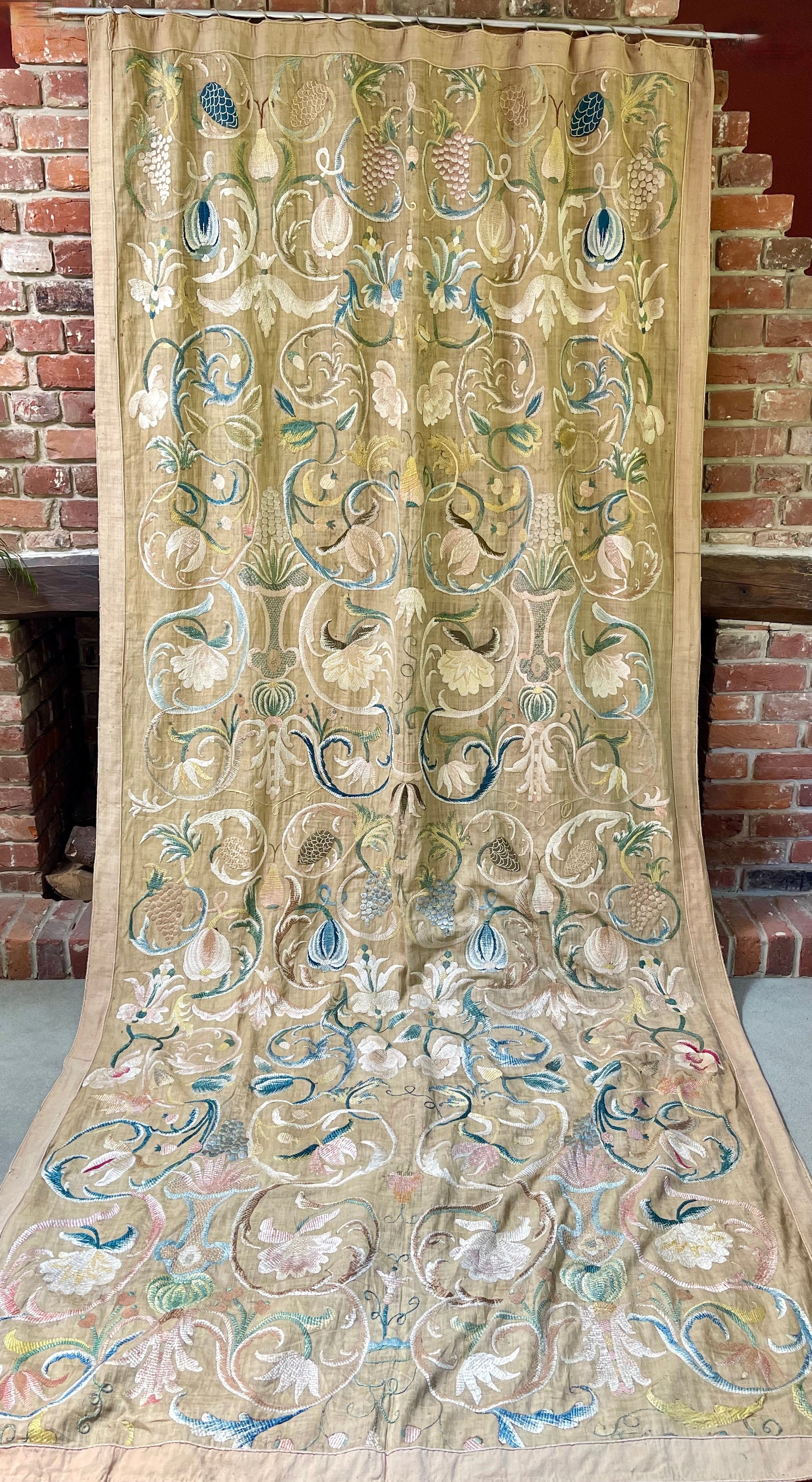Portuguese Castelo Branco Embroidery Hanging