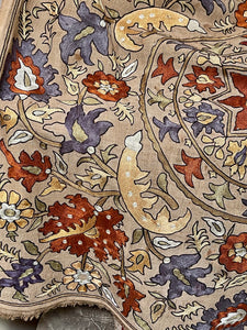 Antique Suzani Uzbek Embroidered Textiles