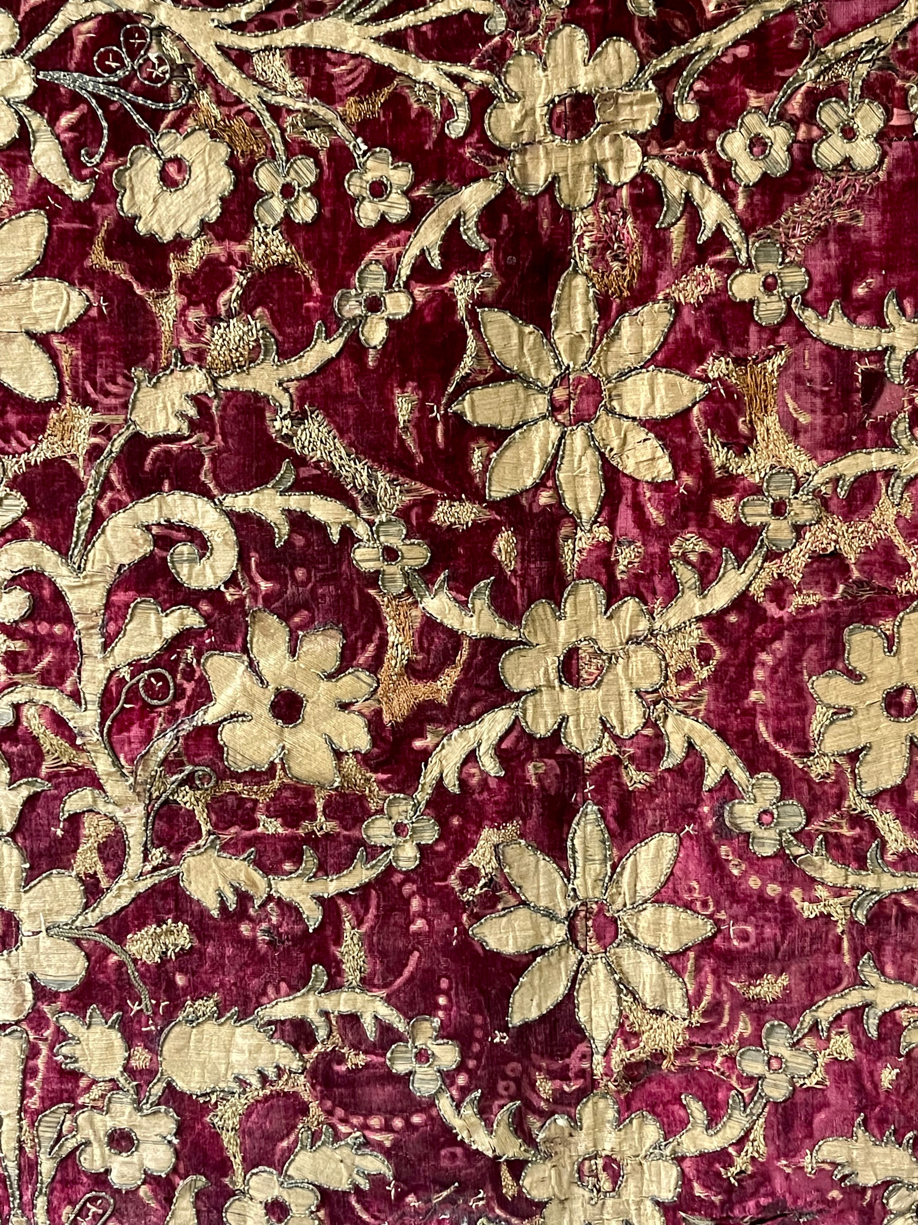 Renaissance Velvet Panel