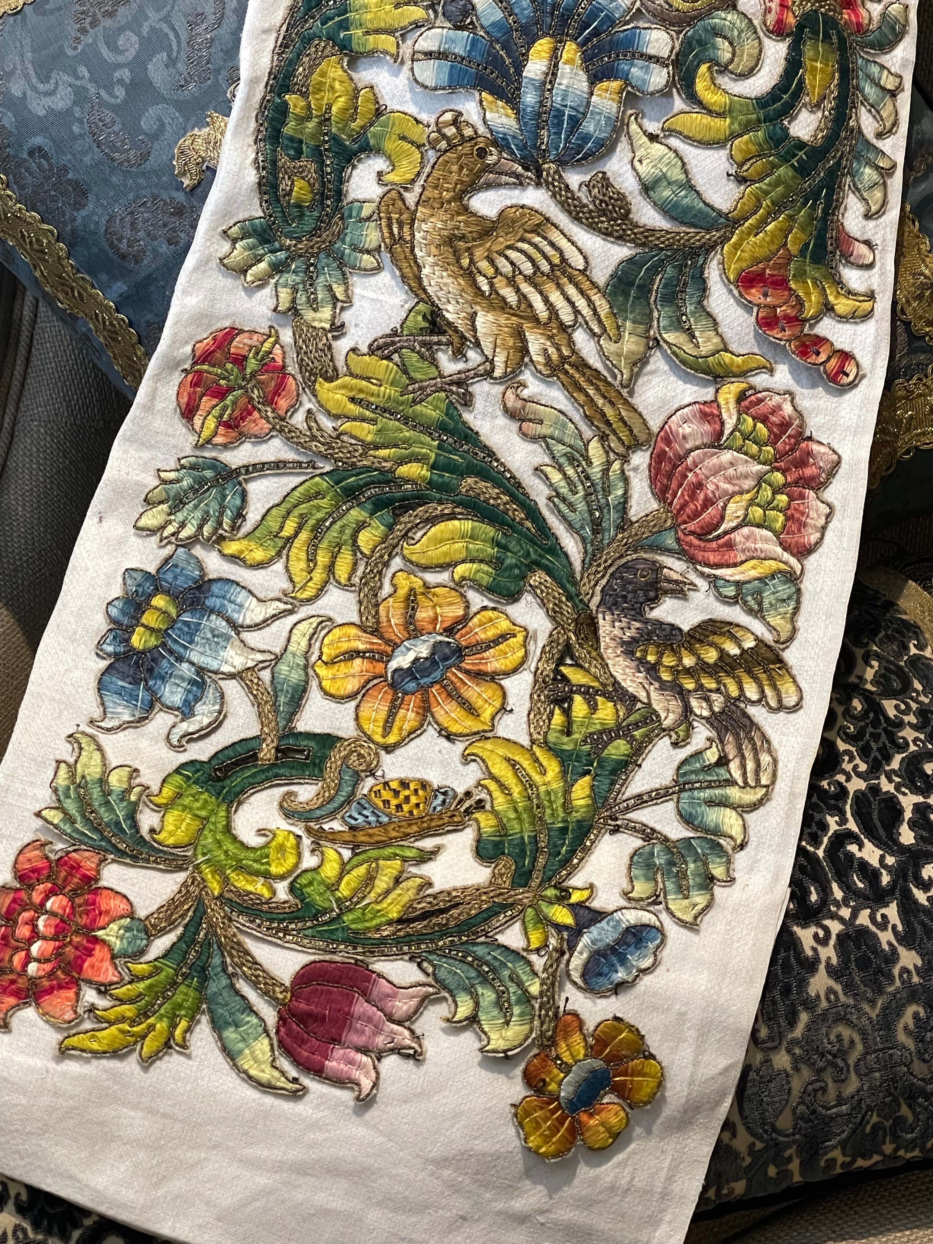 17th Century Needlework Slips