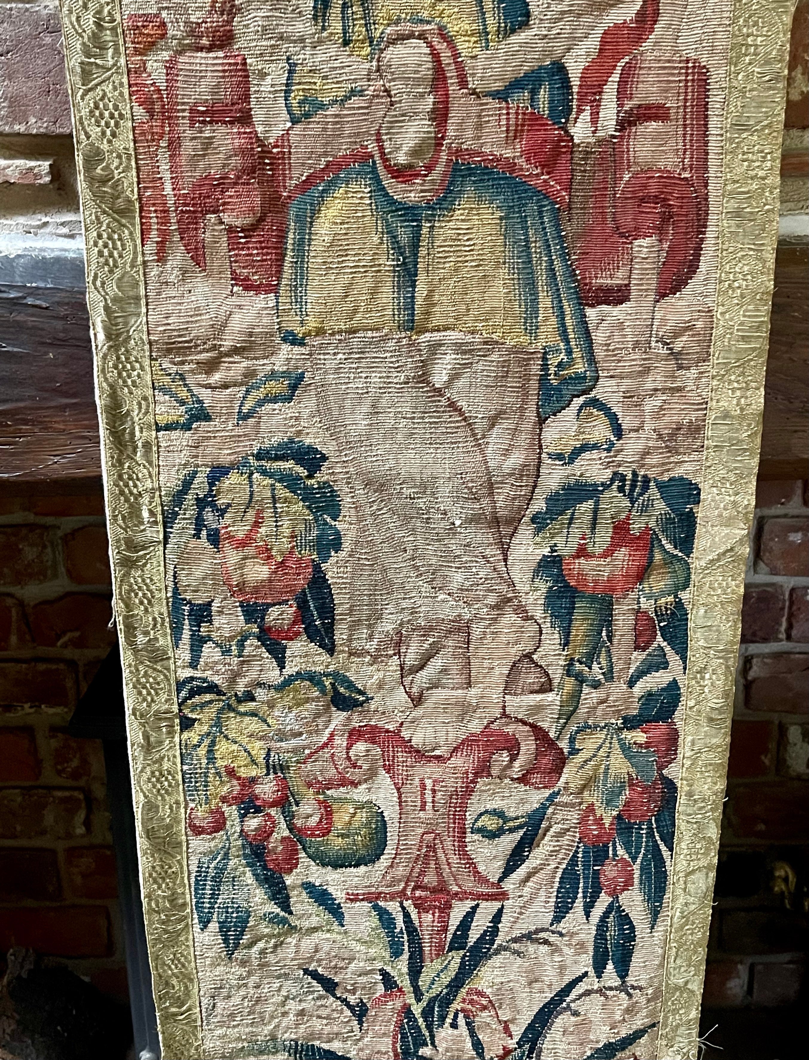 17th Century Flemish Tapestry Runner