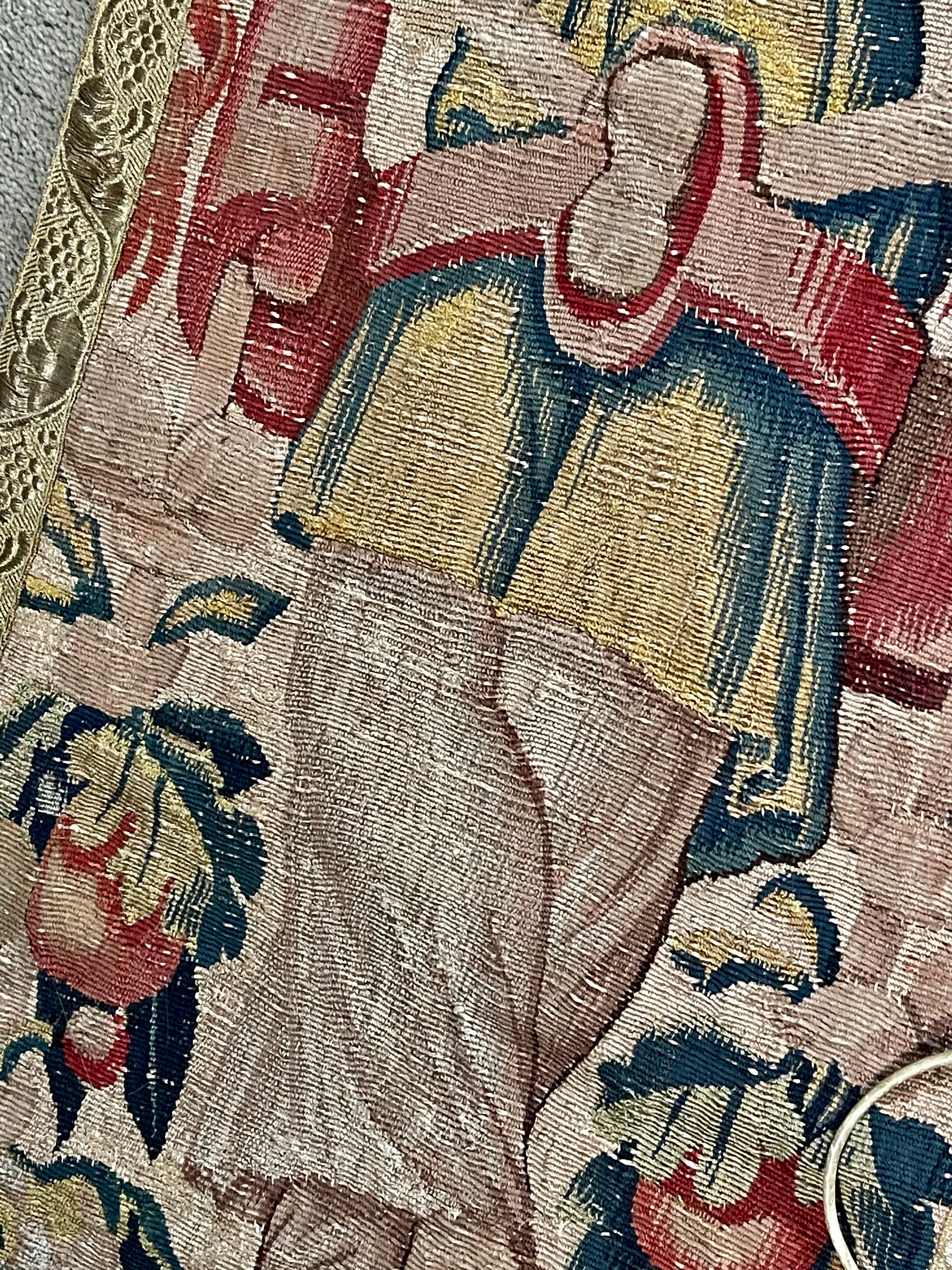 17th Century Flemish Tapestry Runner
